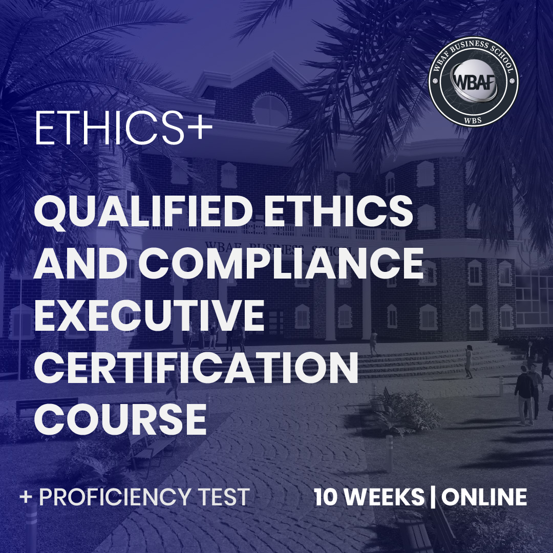 Qualified Ethics And Compliance Executive Certification Course